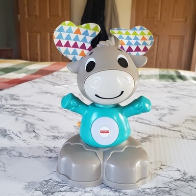 Fischer Price Linkimals Musical Moose. Interactive Learning. Connects With Othe