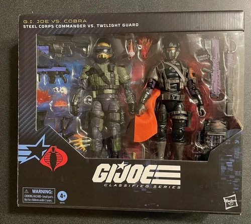 Hasbro G.I.Joe Classified Steel Corps 2 Pack Commander vs Twilight Guard 141