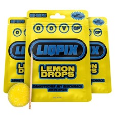 Liqpix Intense Flavor Toothpicks 3x30 Count Lemon Drops Flavor 90 Count