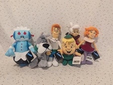 Hanna Barbera Bean Bag Plush The Jetsons George Rosie Jane Astro Judy Elroy 6pcs