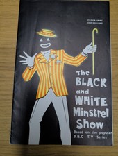 1962 Programme Black and White Minstrel Show at Victoria Palace