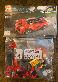 LEGO Speed Champions: La Ferrari 75899 100% Complete w/Manuals- No Box
