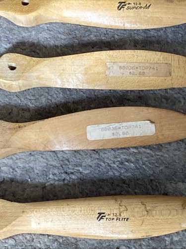 4 Top Flite Power Prop 12x8 Model RC Airplane Propeller Lot - Picture 2 of 6