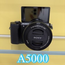 Sony Alpha a5000 Digital w/16-50mm Lens Mirrorless Camera Excellent Works