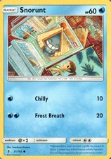 Snorunt SM - Guardians Rising - 31/145 Pokemon Card NM
