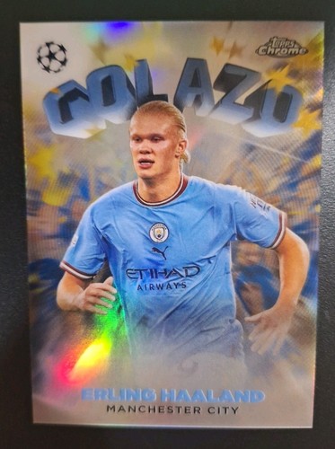 2022-23 Topps Chrome UEFA Club Competitions - Golazo Erling Haaland #G-10