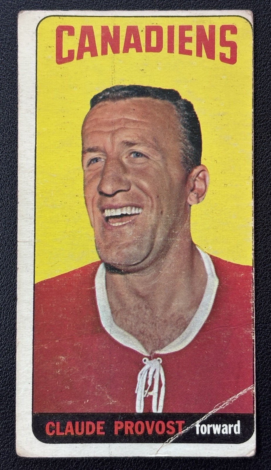 Claude Provost #23 Hockey Cards 1964 Topps trading card — raw and PSA graded price guide