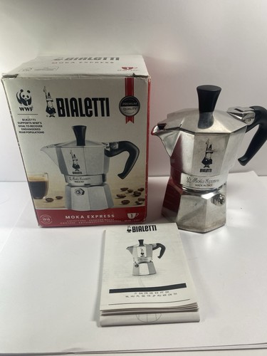 Bialatti MOKA Express - Macchina da caffè espresso 60 ml 2 oz I tazza Italia - Foto 1 di 10