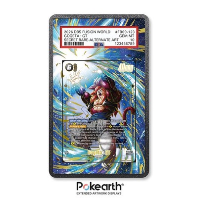 Gogeta: GT FB09-123 - Hülle mit erweitertem Artwork für Gradate Cards