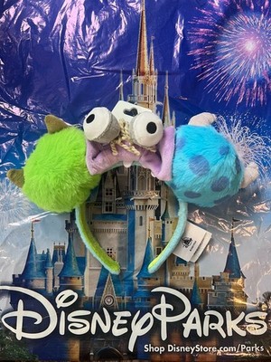 Disney Parks 2025 Monsters, Inc. Mike Sulley Boo Plush Ear Ears Headband NWT Disney Ears Headband - Monsters, Inc. Plush main image 2