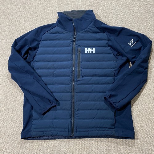 Helly Hansen Puffer Jacke Herren XXL 2xl Hybrid gesteppt Sport Shell Workwear