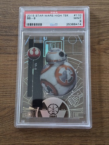 2015 Star Wars High Tek BB-8 #110 PSA MINT 9