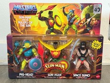 MOTU Origins Rulers of the Sun 3-Pack Kikto Holographo Zap-Man Sealed