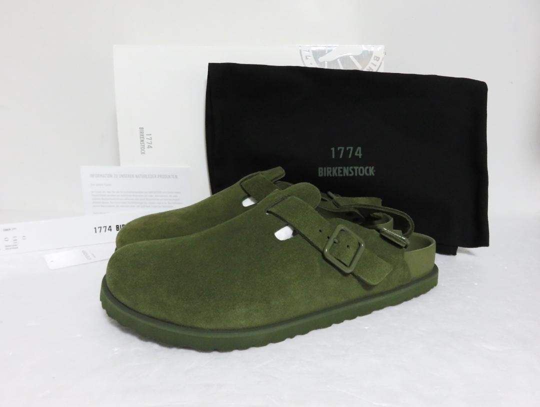 BIRKENSTOCK Tokio II 1774 Sandals Moss Green Regular Size 42 JP