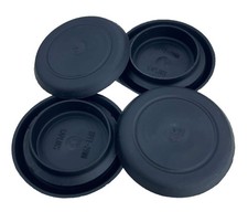 4 - NEW Genuine CAPLUGS Brand Flexible 29-30mm Black Plastic Hole Plugs BPF-29MM