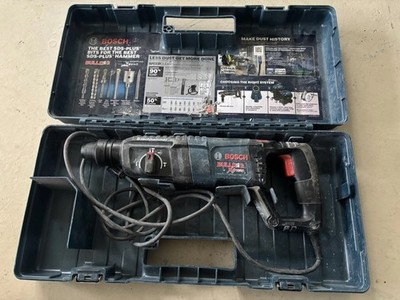 Bosch Bulldog Xtreme Electric Hammer Drill Boschhammer With Travel Case *READ*