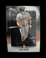 Topps 2025 Chrome Update Night Terrors Nick Kurtz Athletics #NT-5 RC Insert