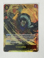 OP14  Bandai One Piece TCG Crocodile OP14-120 Secret Rare Foil Special Alt Art