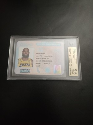 BGS 9.5 Lebron James 2023 Panini Contenders License To Dominate