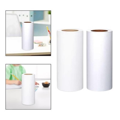 Aquarellpapier Papierrolle 10 m Länge weiß schneidbar wasserabsorbierend