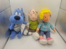  Disney Store Doug Bean Bag Plush Lot Doug , Patti Mayonnaise , Porkchop 