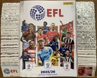 Panini EFL 2025/26 Full complete Set Loose 788 Stickers Plus Album