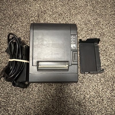 FULLY TESTED Micros Epson TM-T88III POS Compact Thermal Receipt Printer Serial