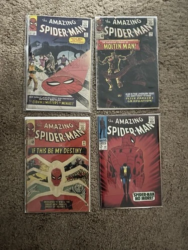 Spider-Man Silver Age Comic Lot