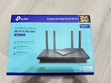 TP-Link Archer AX21 AX1800 Dual-Band Mesh Wi-Fi 6 Router Black
