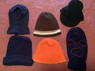 Lot Of 6  Winter Beanie Skull Hats/ Face masks — photo 2