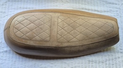 Triumph Bonneville T100 T120 Thruxton 900 Seat Brown Leather 2301932 Motorcycle