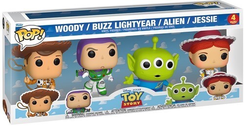WB   Funko POP! Disney: Toy Story 4-Pack (Large Item, Vinyl Figure)