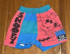 Vintage Joe Cool Snoopy Swimwear Toddler 2T Woodstock 90s Peanuts Charlie Brown