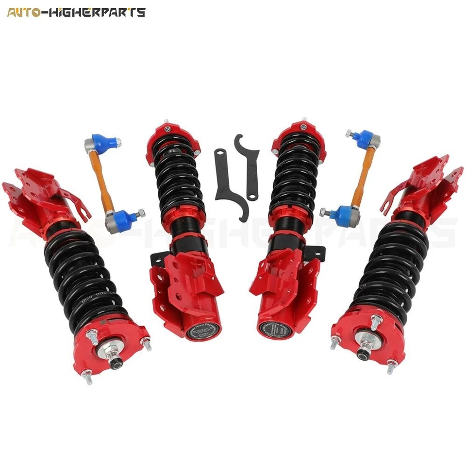 Kit de reducción de suspensión de 24 niveles amortiguadores para Nissan Sentra B13 1991-94 Foto 3 de 4