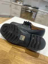 Vintage NCB National Coal Board Deputy Steel Toe Miners Safety shoes UK8 