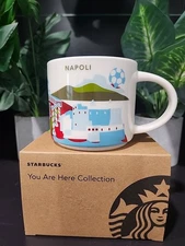 Starbucks 14oz Mug Napoli Italy New W/Box! USA Seller! FREE Shipping! Naples