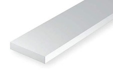 Evergreen Scale Models 411 24" Strip Styrene Pack, .250x.375 3 Pack 
