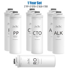 1 Year Set Replacement Water Filter Cartridge For SimPure T1-400ALK T1-400