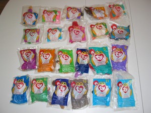 1996 mcdonalds beanie babies