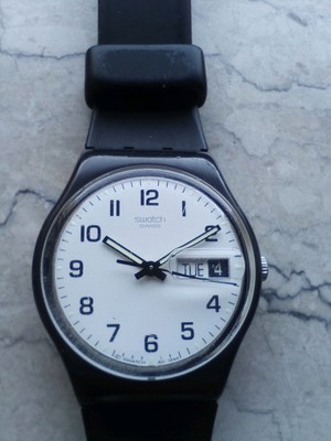 Swatch Watch Standard Gent Model Once Again Gb743 Year 00 Used Ebay