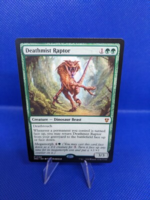 MTG Deathmist Raptor Commander 168 Murders At Karlov Manor Magic