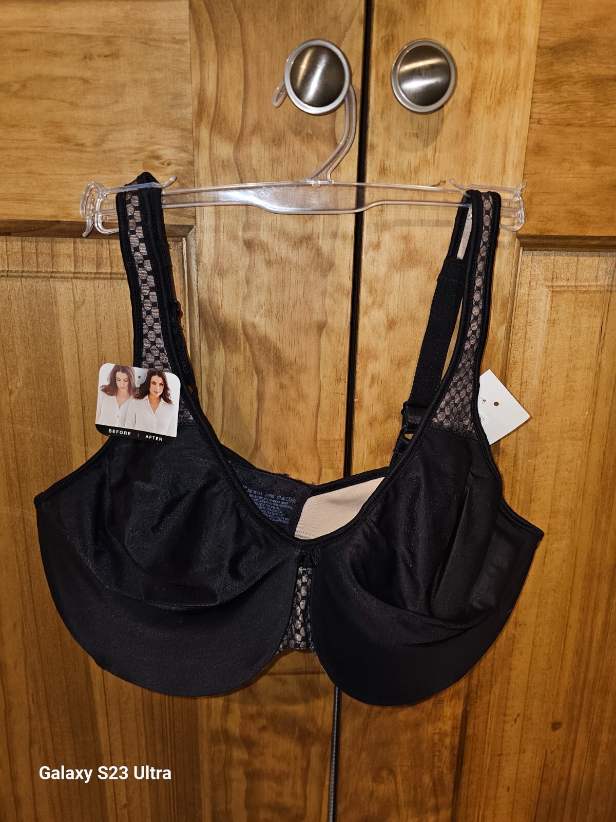 BALI MINIMIZER UNDERWIRE BRA STYLE DF3385 BLACK 38DD NWT eBay