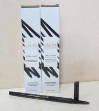 2 LAURA GELLER INKCREDIBLE WATERPROOF GEL EYELINER PENCIL BLACKBIRD 0.01 OZ