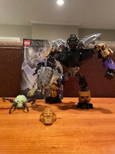 LEGO BIONICLE: Onua-Master of Earth (70789) 100% COMPLETE WITH MANUAL!