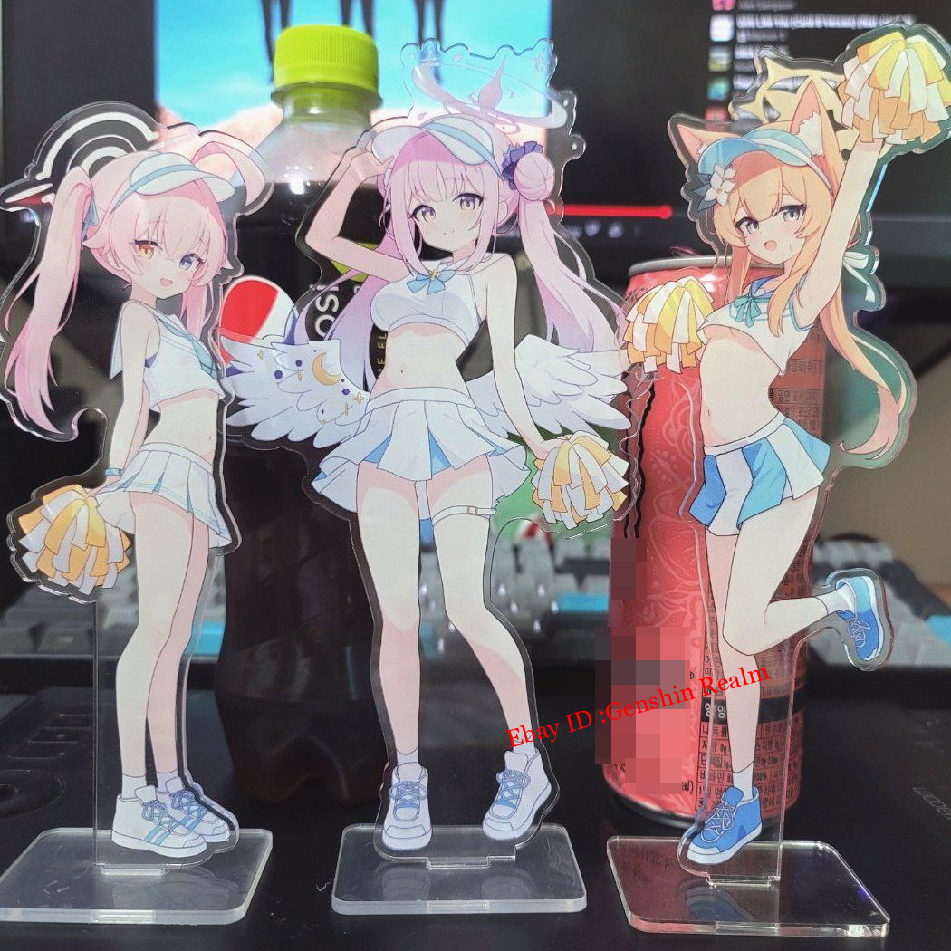 Anime Blue Archive Misono Mika Acrylic Desktop Stand Figure Decor