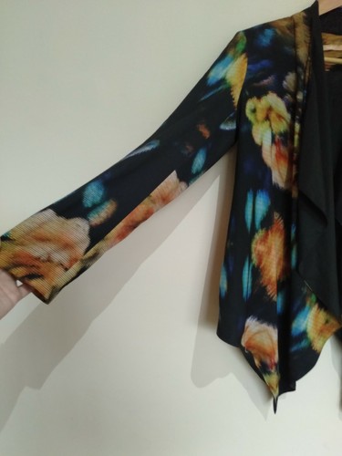 Cooper St Open Waterfall Boho Multicolour Women's Jacket Size 8 - Picture 3 of 11
