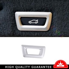 Cubierta de interruptor de puerta trasera apta para BMW Serie 7 2016-2022 plata mate