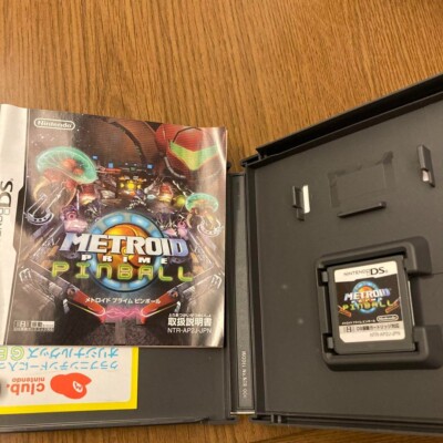 Metroid Prime Pinball NO vibrating cartridge NDS Nintendo Nintendo