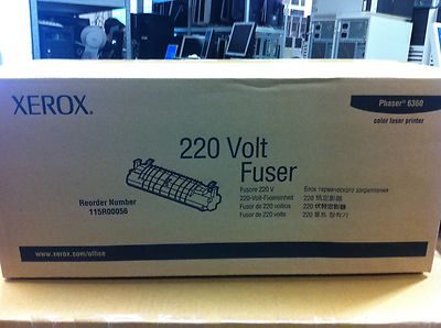 orignal XEROX 115R00056  Phaser 6360 Fuser Fixiereinheit   220 Volt neu C