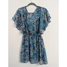 Mimi Chica Floral Print Mini Dress Women's Size S